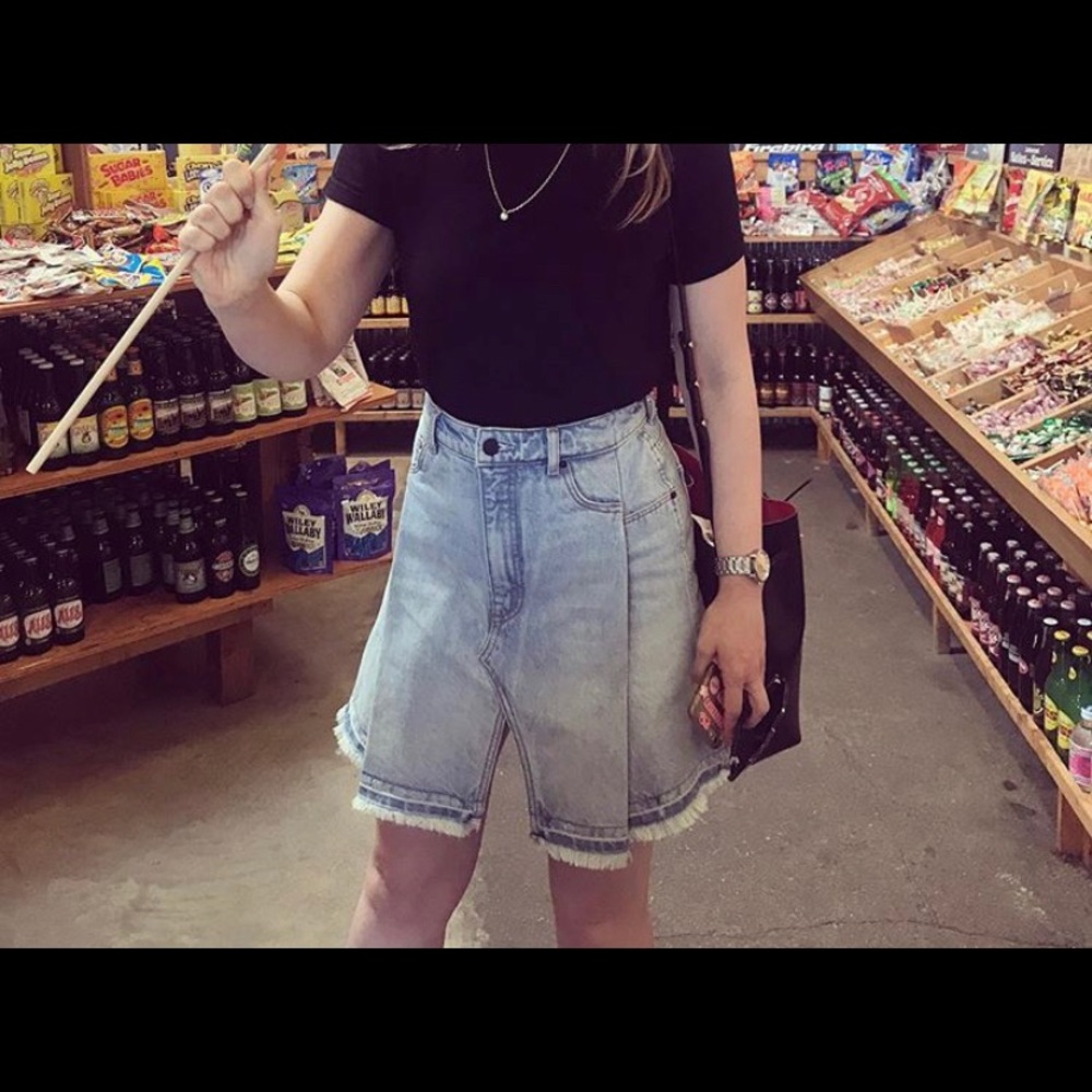 Alexander Wang denim mini